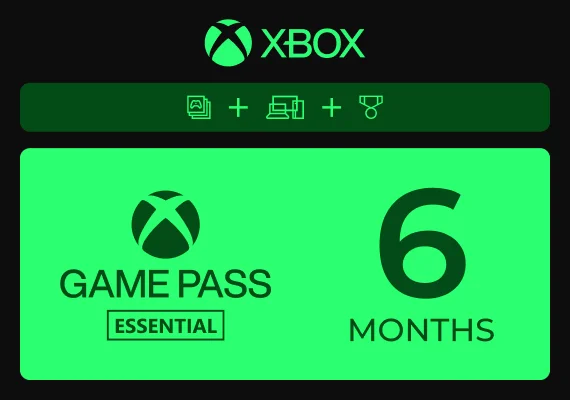 Xbox Game Pass Core (Essential) 6 Months Key - GLOBAL